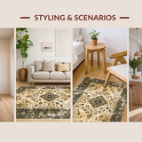 Classic Cozy Ogee Print(Beige)