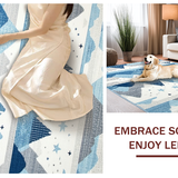 Gray and White Serenity(Blue)