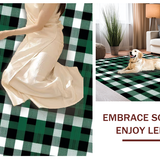 Classic Rustic Plaid Accent(Black)