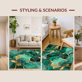 Contemporary Marble Texture Visuals(Green)