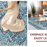 Stylish Ogee in Cool Hues(Blue)