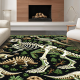 Luxurious Textured Jurassic Imagery(Black)