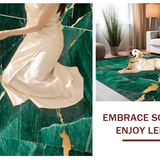 Chic Emerald Swirl Design(Green)