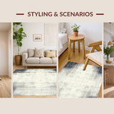 Dramatic Linear Monochrome Style(White)