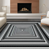 Contemporary Geometric Floor(Gray)