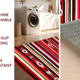 Chic Lightweight Ethnic Blanket Style(Red)