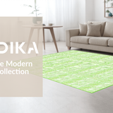Stylish Rustic Plush Look(Green)