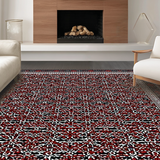 Chic Vintage Lattice Artistry(Red)