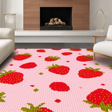 Charming Retro Strawberry Design(Pink)