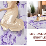Ultra Soft Area Rug, Non Slip, Stain Resistant, Washable Area Rugs for Living Room, Bedroom, Soft Fuzzy Minimalist Charm(Purple)