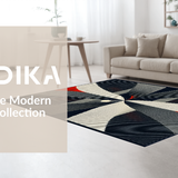 Contemporary Circular Optical Effect(Black)