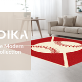 Eclectic Colorful Sports Emblem(Red)