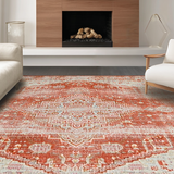 Artistic Distressed Patterned Layers(Red)
