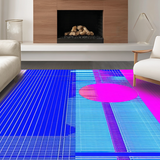 Eclectic Radiant Circular Motif(Blue)