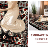 Vibrant Tribal Influence with Contrast(Red)