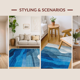 Luxurious Watercolor Blue Aesthetic(Blue)