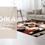 Chic Minimalist Western Motif(Black)