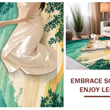 Colorful Gradient Artful Mosaic(Green)