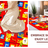 Brightly Illustrated Learning Landscape(Red)