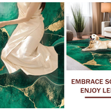 Contemporary Marble Motif Design(Green)