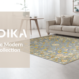 Curated Classic Damask Design(Blue)