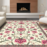 Trendy Neutral Tiled Design(Ivory)