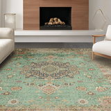 Minimalist Classic Medallion Style(Green)