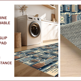 Ultra Soft Area Rug, Non Slip, Stain Resistant, Washable Area Rugs for Living Room, Bedroom, Educational City Life Play Rug for Kids Bedroom(Gray)