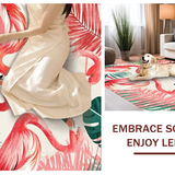 Lush Greenery Flamingo Theme(Pink)