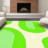 Vibrant Abstract Harmony in Design(Green)
