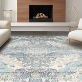Chic Distressed Geometric(Gray)