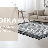 Contemporary Ethnic Textured Accent(Black)