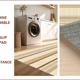 Ultra Soft Area Rug, Non Slip, Stain Resistant, Washable Area Rugs for Living Room, Bedroom, Beige Modern Entryway Durable Accent Carpet(Beige)