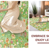 Classic Vintage Floral Elegance(Green)