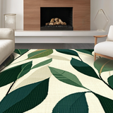 Chic Modern Leafy Composition(Beige)