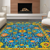Radiant Modern Trellis Artistry(Blue)