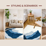 Contemporary Nordic Scenic Decor(Blue)