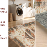 Elegant Distressed Diamond Arrangement(Beige)