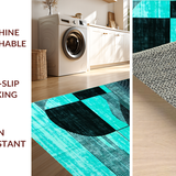 Contemporary Free form Abstract Aesthetic(Blue)