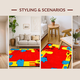 Cheerful Multicolored Educational(Red)