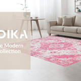 Chic Subtle Floral Motif Blend(Pink)