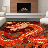 Enchanting Fantasy Realm Motif(Red)