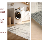 Ultra Soft Area Rug, Non Slip, Stain Resistant, Washable Area Rugs for Living Room, Bedroom, Contemporary Earthy Animal Aesthetic(Beige)