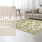 Stylish Abstract Floral Theme(Beige)