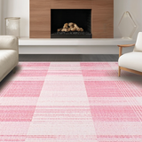 Chic Plush Abstract Harmony(Pink)