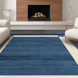 Chic Geometric Border Elegance(Blue)