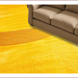 Ultra Soft Area Rug, Non Slip, Stain Resistant, Washable Area Rugs for Living Room, Bedroom, Abstract Yellow Living Room Non-Shedding Carpet(Yellow)