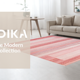 Ultra Soft Area Rug, Non Slip, Stain Resistant, Washable Area Rugs for Living Room, Bedroom, Elegant Soft Toned Shaggy Fabric(Pink)