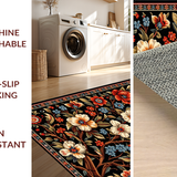 Elegant Black Floral Elegance(Black)