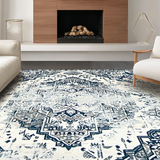 Chic Low Contrast Distressed Design(Blue)